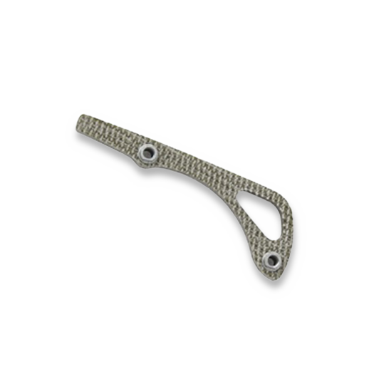 Flytanium Green Canvas Micarta Backspacer for Benchmade Bugout