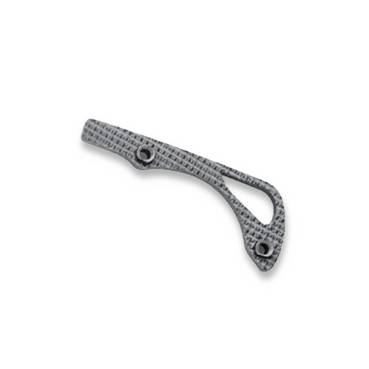 Flytanium Green Canvas Micarta Backspacer for Benchmade MINI Bugout