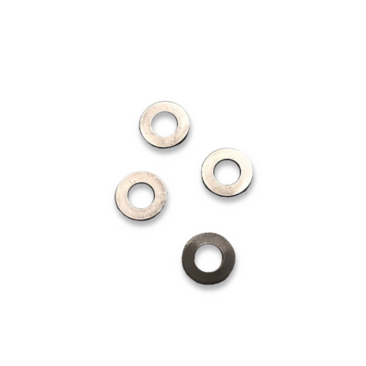 Flytanium Hardened Steel Washers for Aluminum Lucha Handles