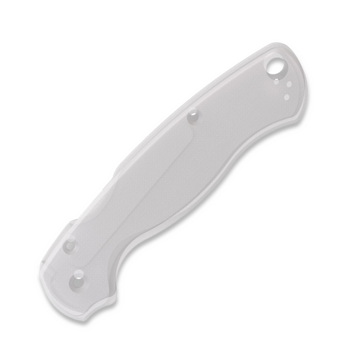 Flytanium Injection Molded Scales - Spyderco Paramilitary 2 - Clear