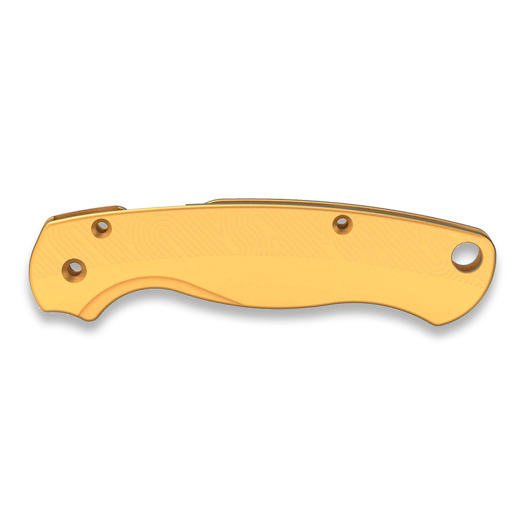 Flytanium Loop Scales - Aluminum - Spyderco Paramilitary 2 - Gold Nugget