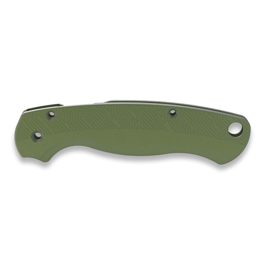 Flytanium Loop Scales - Aluminum - Spyderco Paramilitary 2 - Olive Drab