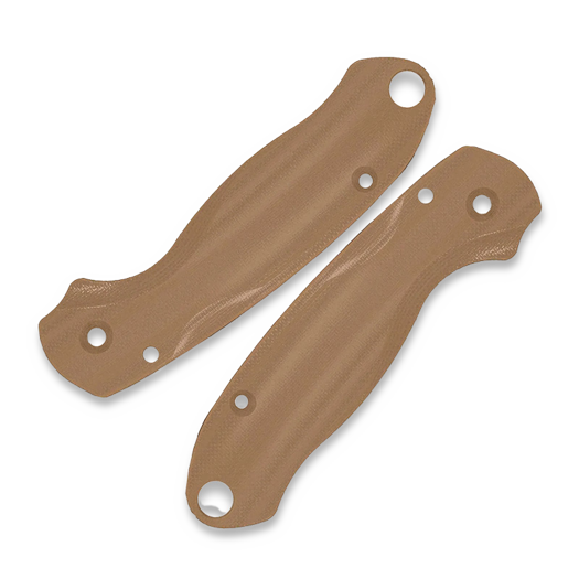Flytanium Lotus G-10 Scales for Spyderco Para 3 Knife, Flat Dark Earth