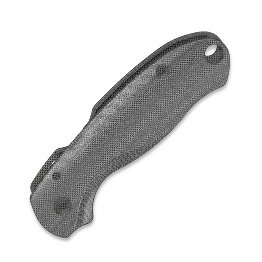 Flytanium Lotus Micarta Scales for Spyderco Para 3, Black Canvas