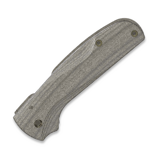 Flytanium Micarta Lotus Scales for Spyderco Shaman - Black Canvas handle scales