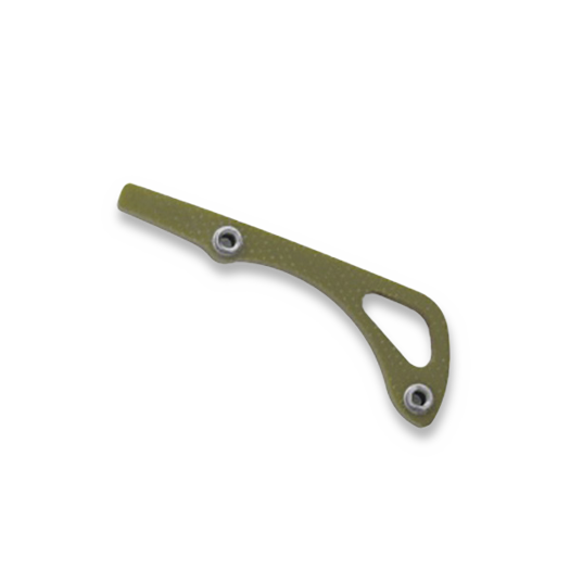 Flytanium OD Green G-10 Backspacer for Benchmade Bugout