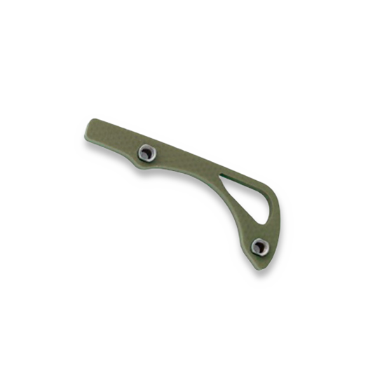 Flytanium OD Green G-10 Backspacer for Benchmade MINI Bugout