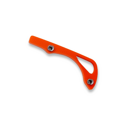 Flytanium Orange G-10 Backspacer for Benchmade Bugout