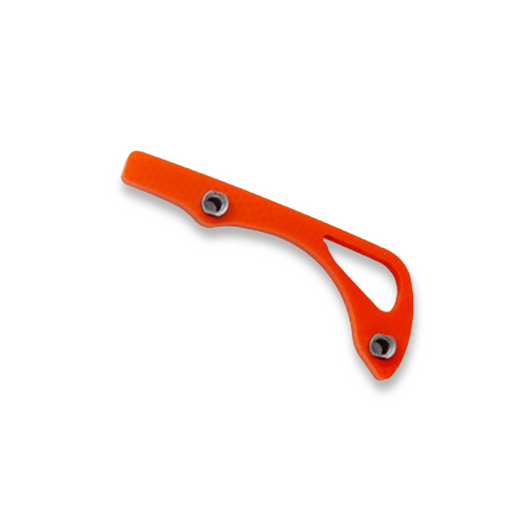 Flytanium Orange G-10 Backspacer for Benchmade Bugout