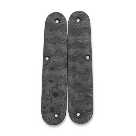 Flytanium Raindrop CF Scales for Victorinox Cadet SAK - Classic Flat