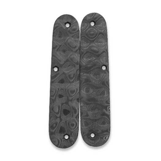 Flytanium Raindrop CF Scales for Victorinox Cadet SAK - Classic Flat