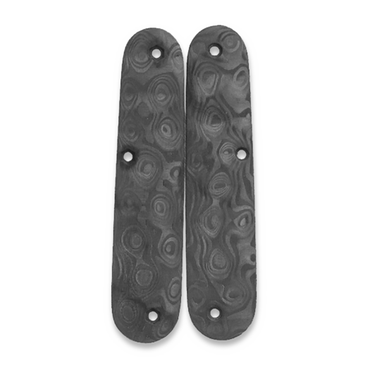 Flytanium Raindrop CF Scales for Victorinox Cadet SAK - Contoured