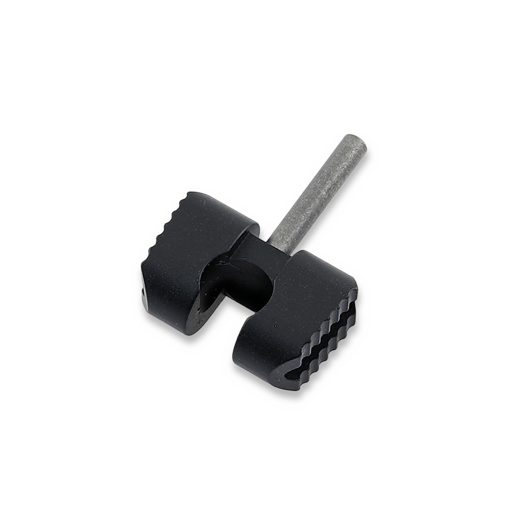 Flytanium Slotted Titanium Ball Cage Lock for Spyderco Manix 2 - Black