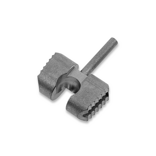 Flytanium Slotted Titanium Ball Cage Lock for Spyderco Manix 2 - Stonewash