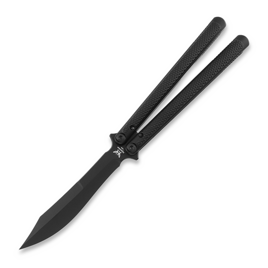 Coltello a farfalla Flytanium Talisong Z - Black and Black