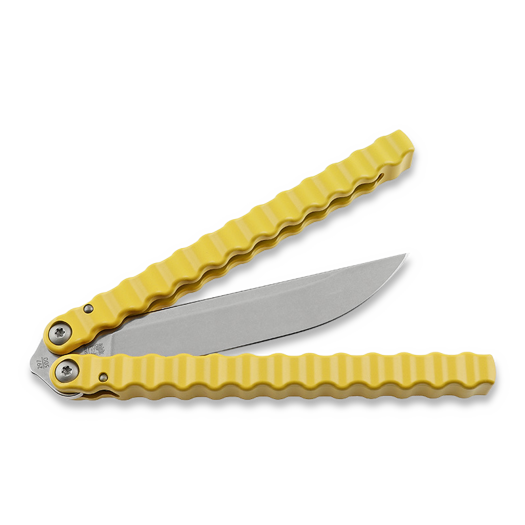 Flytanium Tatersong Limited Edition - Crinkle Cut balisong kniv