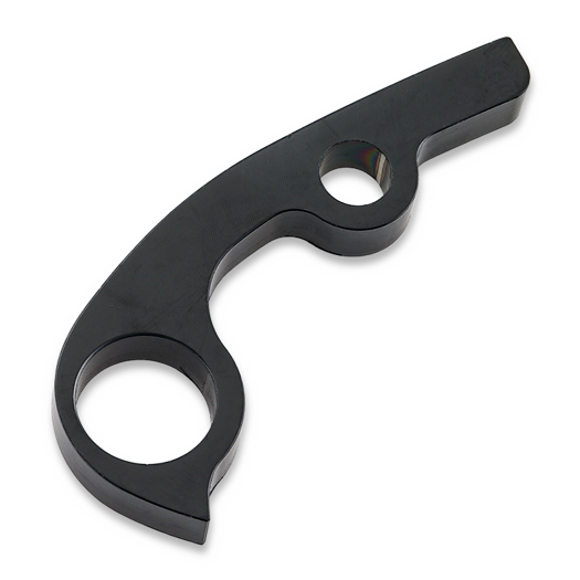 Flytanium Titanium Backspacer for Spyderco Para3 - Black
