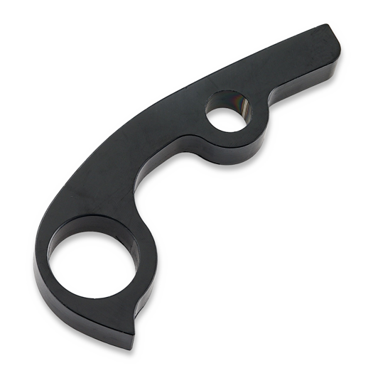 Flytanium Titanium Backspacer for Spyderco Para3 - Black