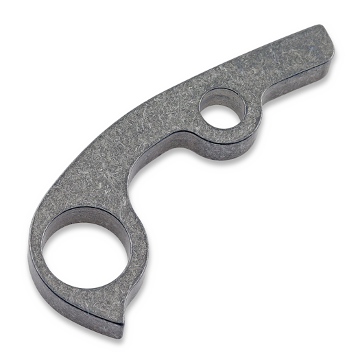 Flytanium Titanium Backspacer for Spyderco Para3 - Stonewash