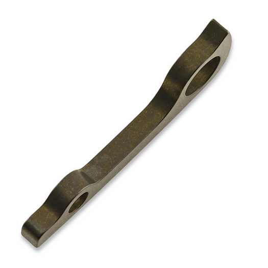 Flytanium Titanium Backspacer for Spyderco PM2 - Bronze Anodize