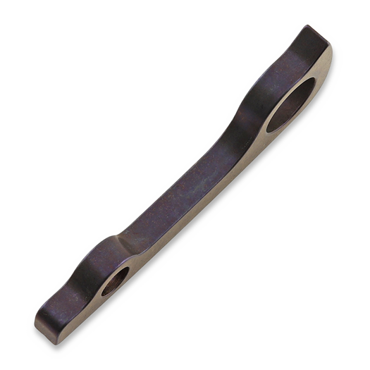 Flytanium Titanium Backspacer for Spyderco PM2 - Purple Anodize