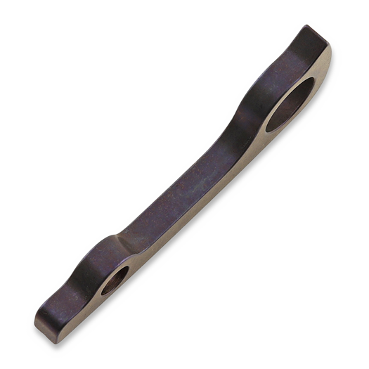 Flytanium Titanium Backspacer for Spyderco PM2 - Purple Anodize