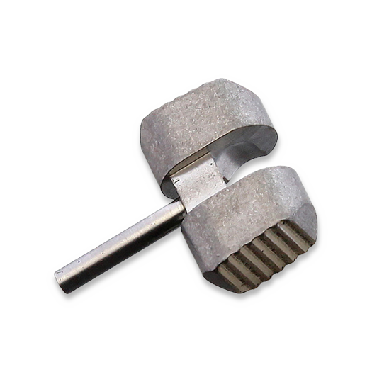 Flytanium Titanium Ball Cage Lock for Spyderco Manix 2 - Silver