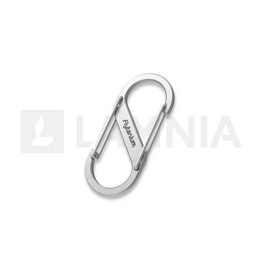Flytanium Titanium Dual-Gate Carabiner – Stonewash