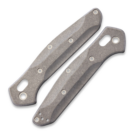 Flytanium Titanium Handle Kit for Benchmade 940 Osborne Series - Stonewash