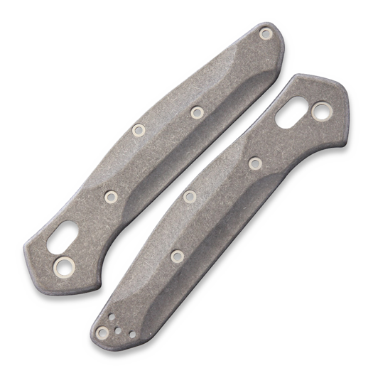 Flytanium Titanium Handle Kit for Benchmade 940 Osborne Series - Stonewash