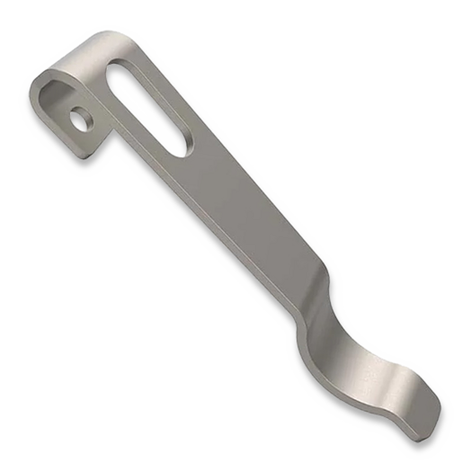 Flytanium Titanium Pocket Clip for Boker Kalashnikov Knives - Bead Blast