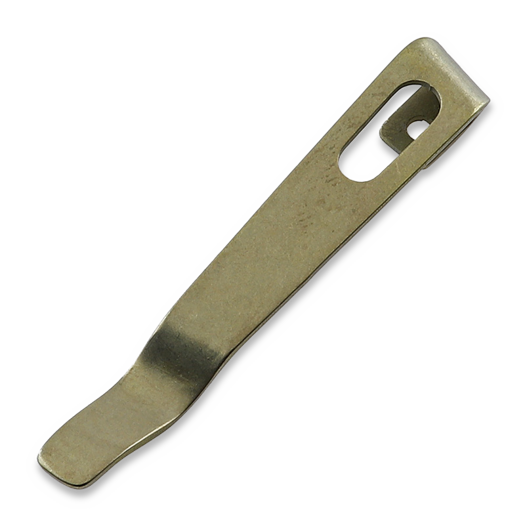 Flytanium Titanium Pocket Clip for Boker Kalashnikov Knives - Gold Anodize