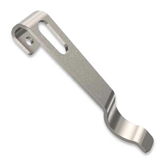 Flytanium Titanium Pocket Clip for Boker Kalashnikov Knives - Stonewash