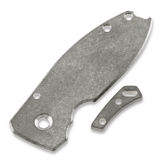 Flytanium Titanium Scales for CRKT Squid - Stonewash