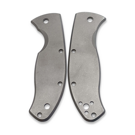 Flytanium Titanium Scales for Spyderco Tenacious - Stonewash
