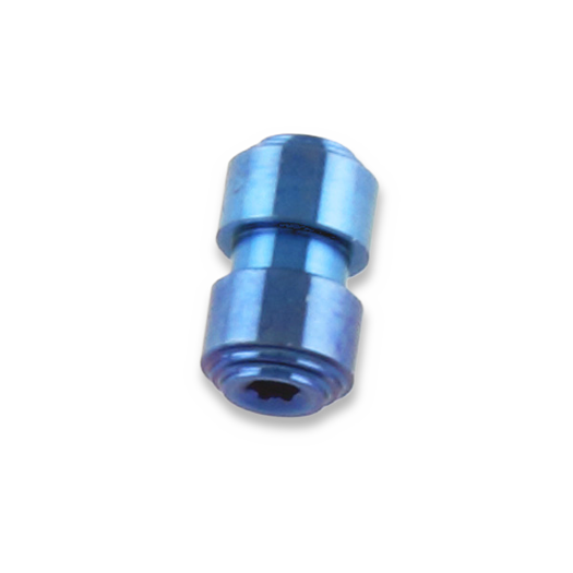 Flytanium Titanium Thumbstud Kit for Benchmade Knives Blue