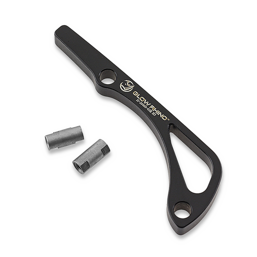 Flytanium Tritium Titanium Backspacer for Benchmade Bugout - Black / Green