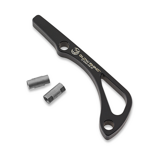 Flytanium Tritium Titanium Backspacer for Benchmade Bugout - Black / Green