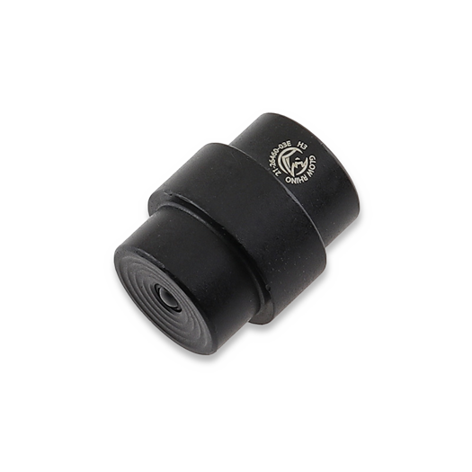 Flytanium Tritium Titanium Lanyard Hole Stopper for Spyderco PM2 & Para 3 - Black / Green