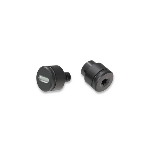 Flytanium Tritium Titanium Thumbstud Kit for Benchmade - Black / Blue