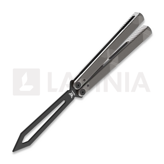 Balisong trainer Flytanium Zenith Trainer 2.0 - Gunmetal Gray / Black