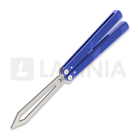 Flytanium Zenith Trainer 2.0 - Slate Blue / Stonewash balisong trainer