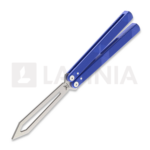 Balisong trainer Flytanium Zenith Trainer 2.0 - Slate Blue / Stonewash