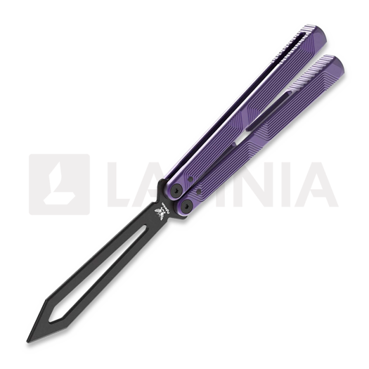 Тренировочный балисонг Flytanium Zenith Trainer 2.0 - Ultra Violet / Black