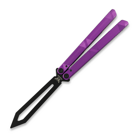 Flytanium Zenith Trainer - Nebula Purple / Black balisong trainer