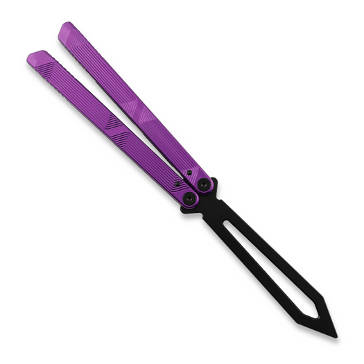 Тренировочный балисонг Flytanium Zenith Trainer - Nebula Purple / Black