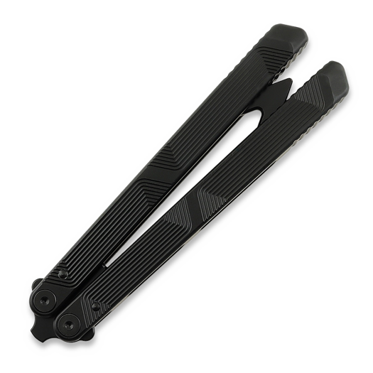 Тренировочный балисонг Flytanium Zenith Trainer - Void Black / Black