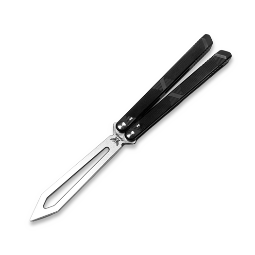 Flytanium Zenith Trainer - Void Black / Stonewash balisong trainer