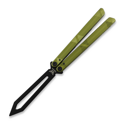 Balisong trainer Flytanium Zenith Trainer - Volt Lime / Black