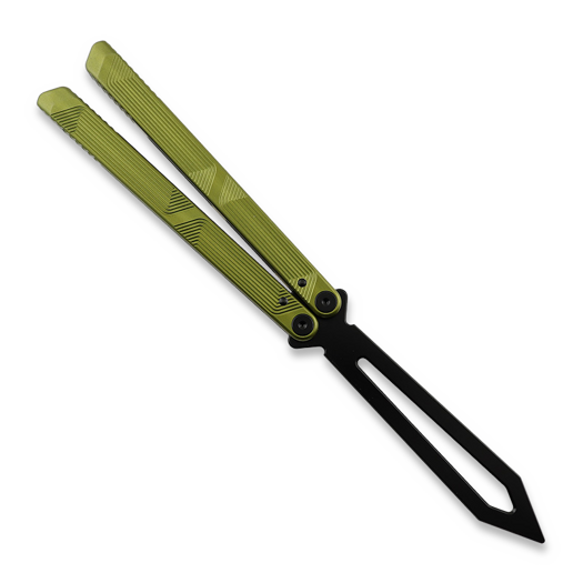 Тренировочный балисонг Flytanium Zenith Trainer - Volt Lime / Black